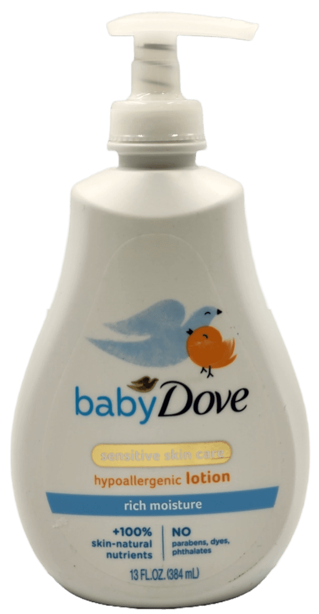 Baby Dove Hypoallergenic Lotion – Rich Moisture – 13 FL OZ