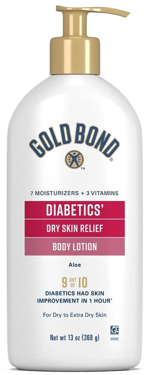 Gold Bond – Diabetics – Dry Skin Relief – Body Lotion – Aloe- 13 OZ